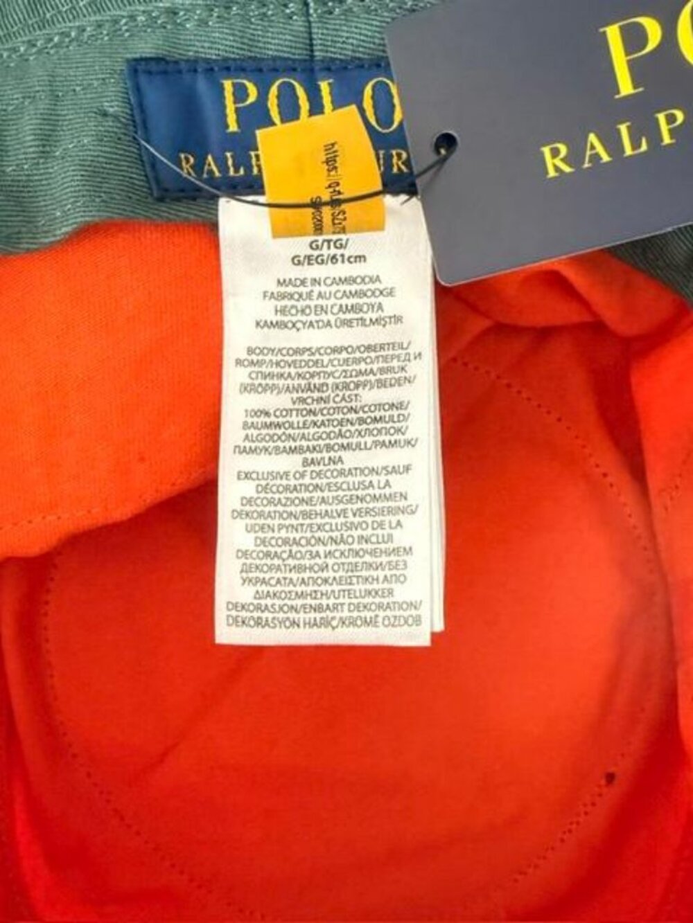 NWT POLO RALPH LAUREN 1 OF 1 SPORTSMAN EXPEDITION SHOTGUN SHELL BUCKET HAT L/XL - Picture 11 of 11